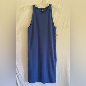 OLD NAVY- NWT- razorback stretch cotton dress. Retails $39 size large.